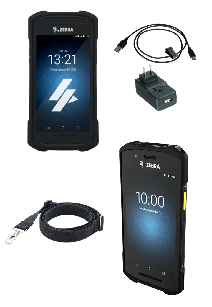 Kit coletor de dados TC21 Zebra/ Produto de Showroom